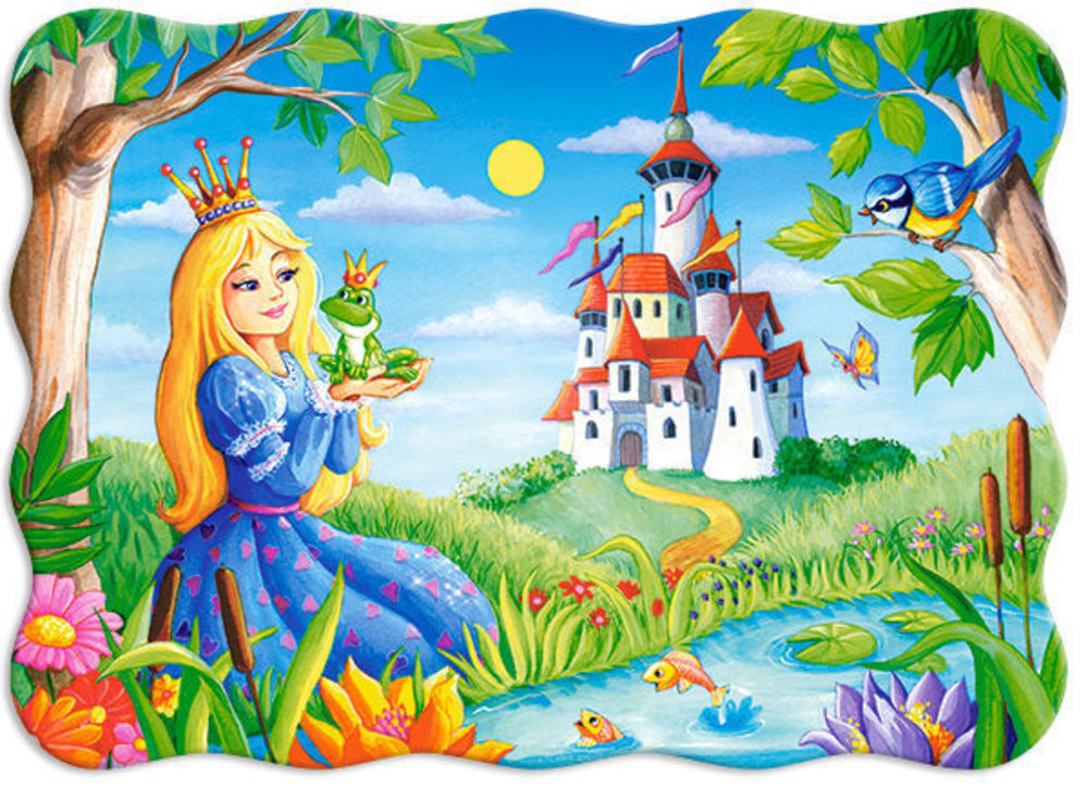 The Princess and the Frog,Puz - Castorland  The Princess and the Frog,Puzzle 30 Teil