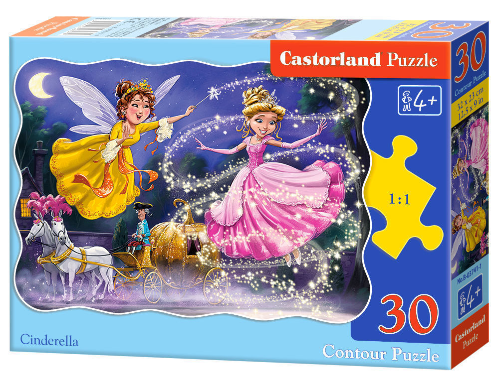 Cinderella, Puzzle 30 Teile - Castorland  Cinderella, Puzzle 30 Teile