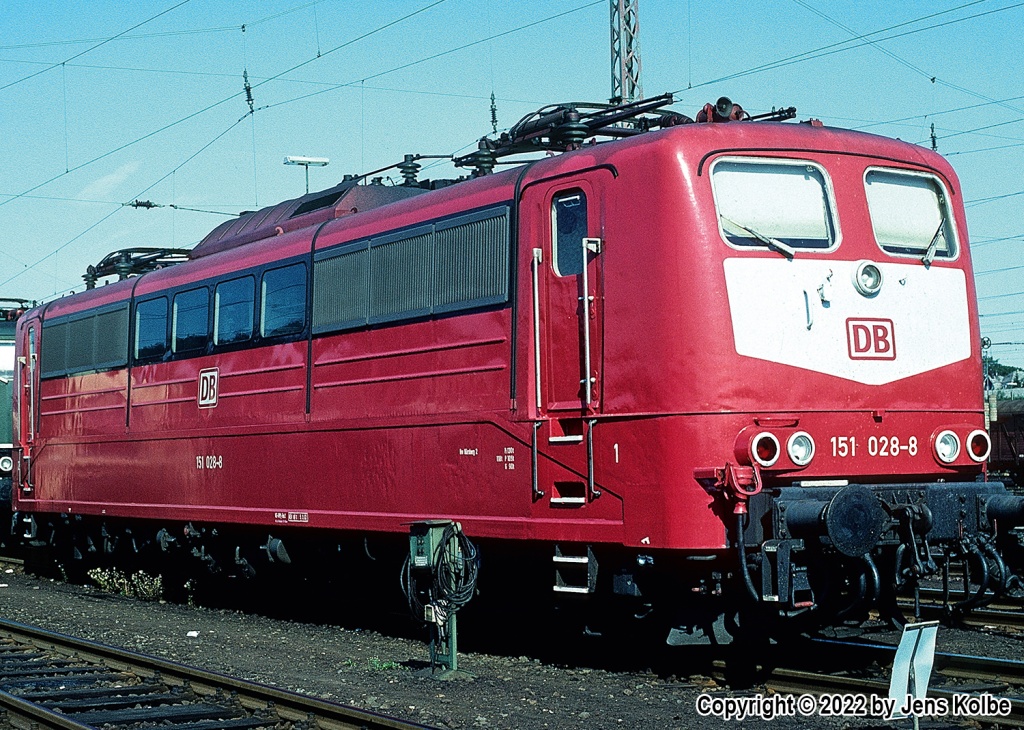 E-Lok Br 151 DB AG Ep. V - Elektrolokomotive Baureihe 151