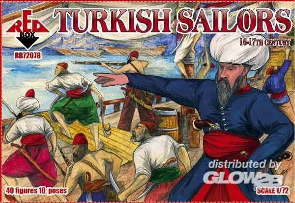 Turkisch sailor, 16-17th cent - Red Box 1:72 Turkisch sailor, 16-17th century
