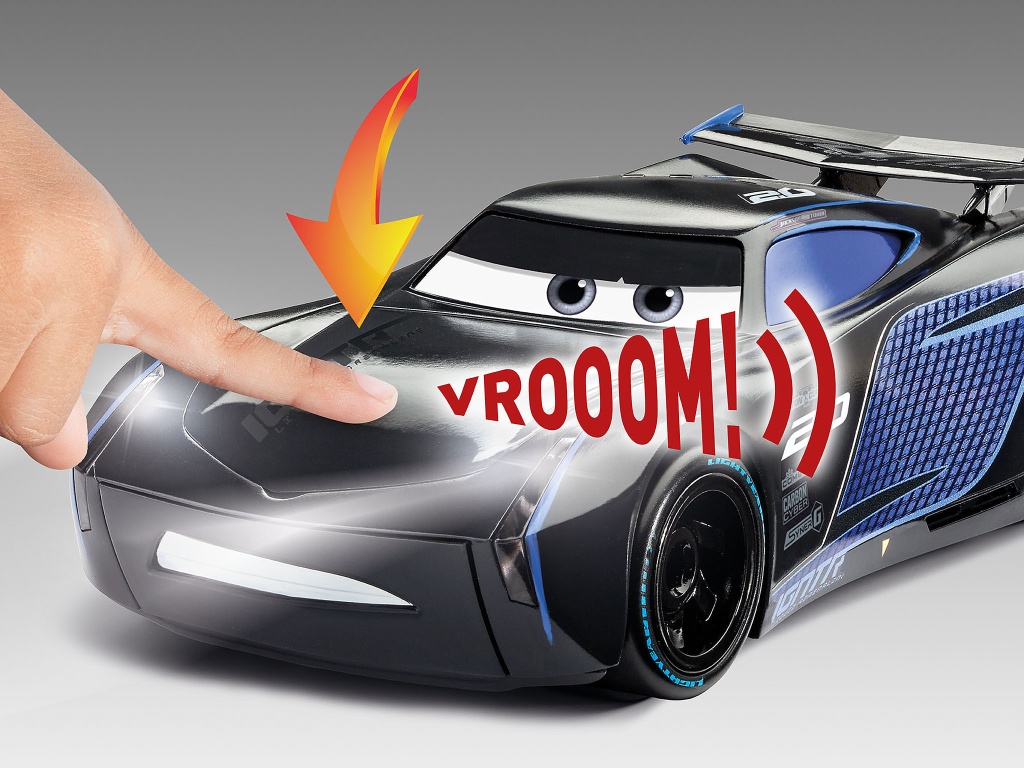Jackson Storm Disney Cars Aut - Jackson Storm Disney-Cars Auto mit Licht & Sound