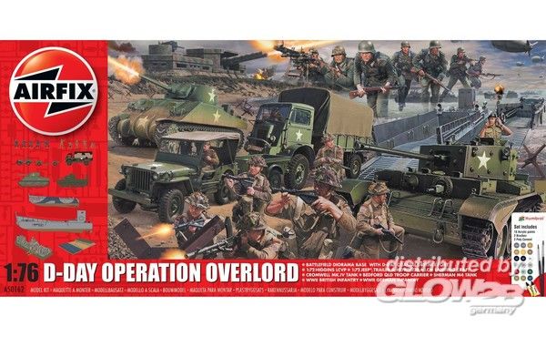 D-Day 75th Anniversary Operat - Airfix 1:76 D-Day 75th Anniversary Operation Overlor Gift Set