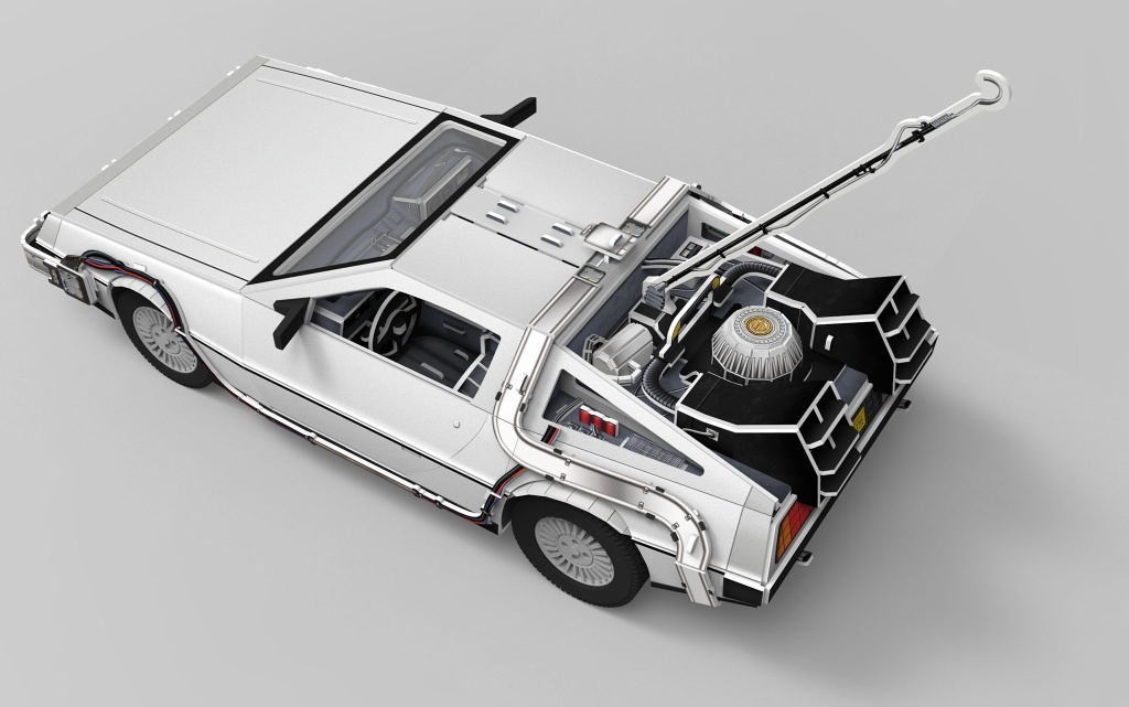 Revell 3D Puzzle DeLorean - Time Machine Back to the Future