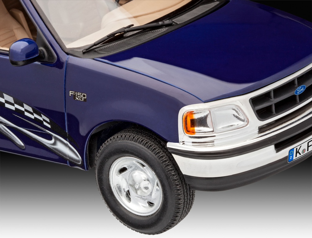 ´97 Ford F-150 XLT - REVELL 07045 Modellbausatz ´97 Ford F-150 XLT 1:25, ab 12 Jahre