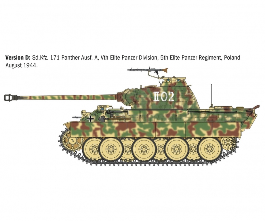1:35 Sd.Kfz.171 Panther Ausf. - 1:35 Sd.Kfz. 171 Panther Ausf. A  WA