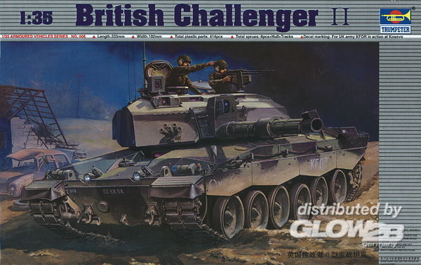 British Challenger I - Trumpeter 1:35 Challenger II