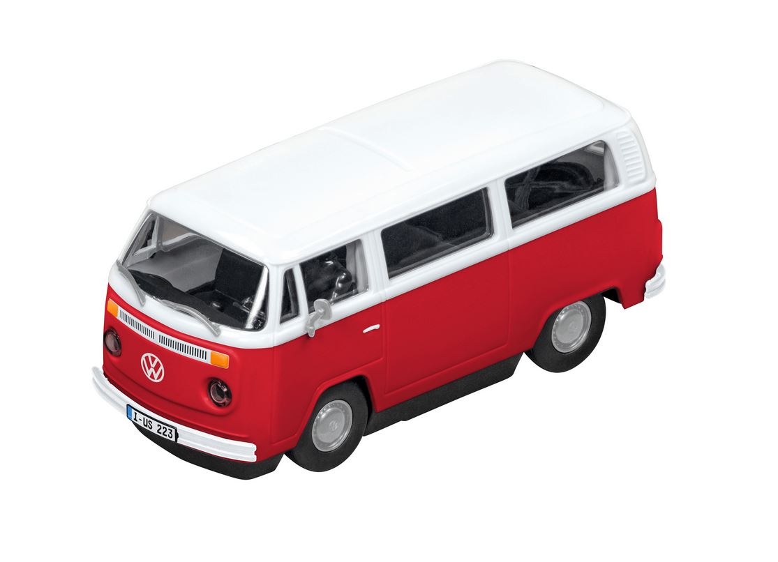 DIG132 VW T2b Bus rot-weiß - FORMNEUHEIT - Limitierte SONDERMODELL nur für idee+spiel "idee + spiel 2023"