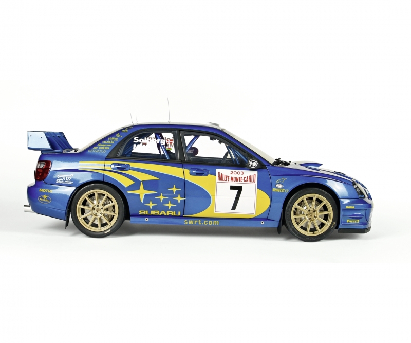 1:8 IXO Subaru Impreza Rally - 1:8 IXO Subaru Impreza Rally MC 2003