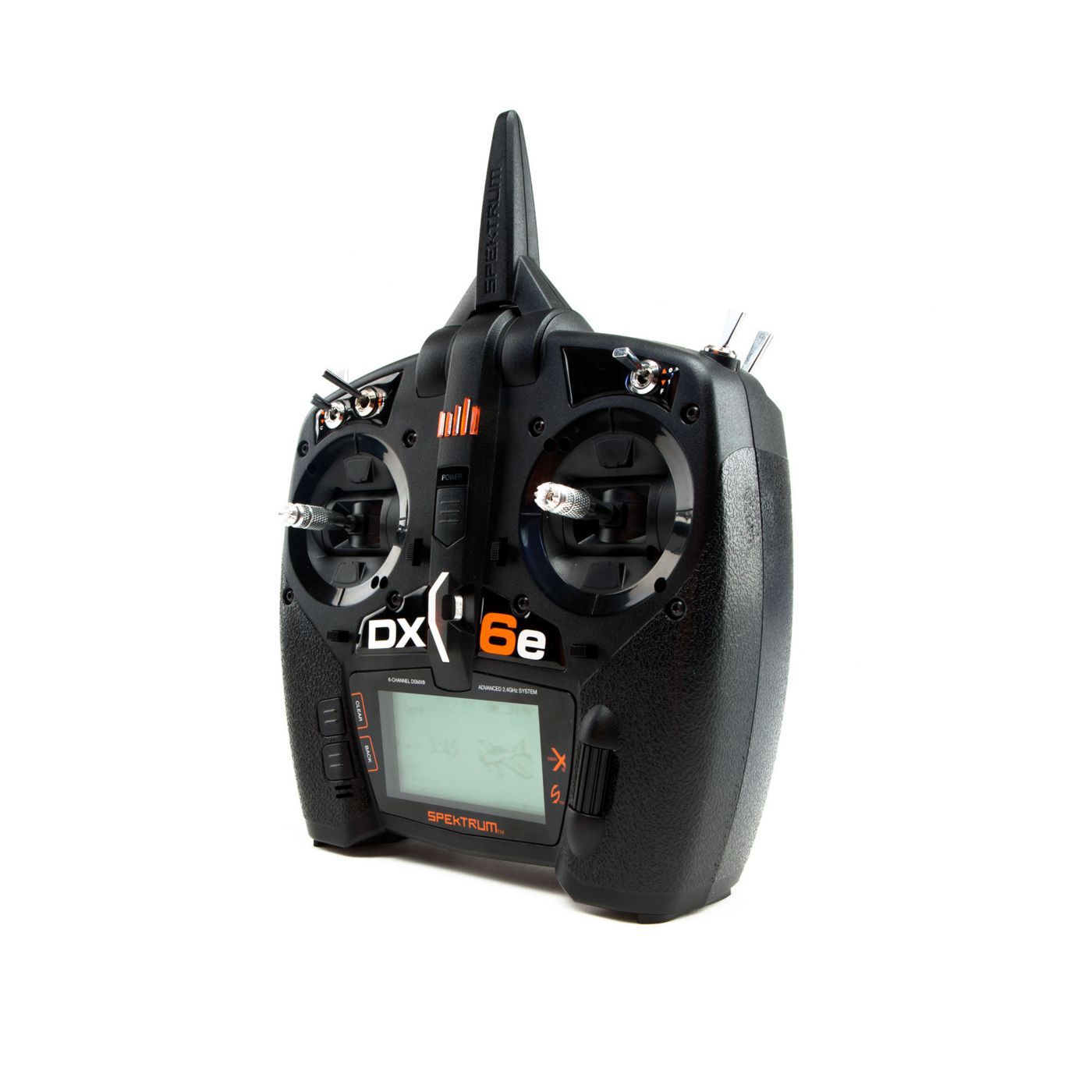 DX6e 6CH System w/ AR620 - DX6e 6-Channel DSMX Transmitter Only