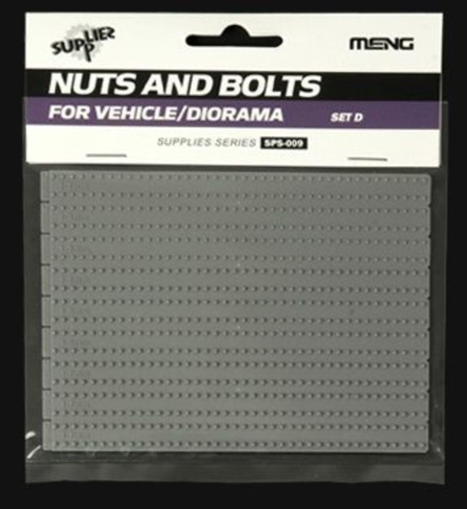 Nuts and Bolts SET D - MENG-Model 1:35 Nuts and Bolts SET D