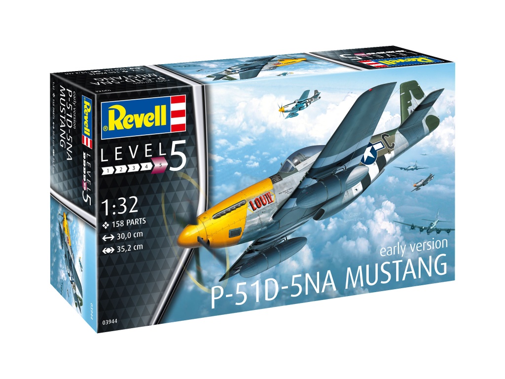 P-51D Mustang - P-51D-5NA Mustang (early version) 1:32