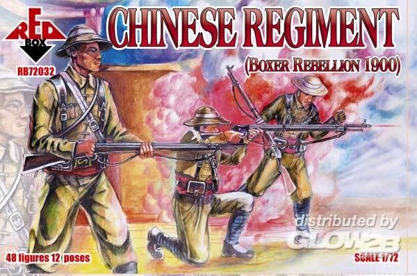 Chinese Regiment, Boxer Rebel - Red Box 1:72 Chinese Regiment, Boxer Rebellion 1900