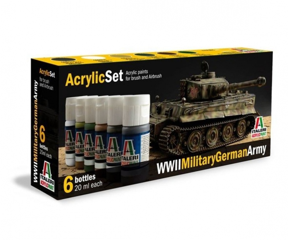 Acryl Set WWII Military Germa - Acryl Set WWII Military German Army