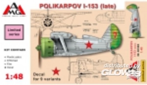 Polikarpov I-153 Chaika (late - AMG 1:48 Polikarpov I-153 Chaika (late)