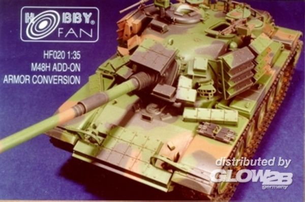 M48H Add-On Armor Conversion - Hobby Fan 1:35 M48H Add-On Armor Conversion