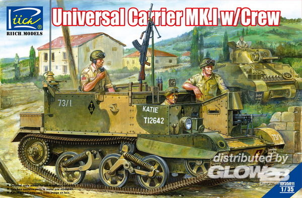 Universal Carrier Mk.1 w/crew - Riich Models 1:35 Universal Carrier Mk.1 w/crew