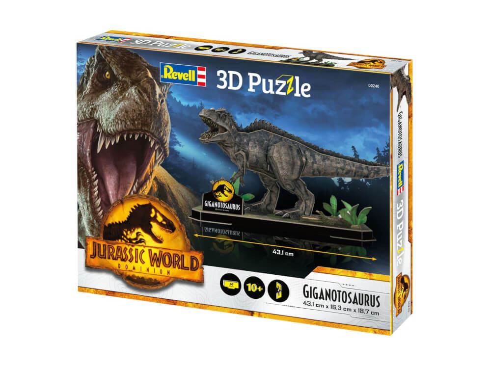 Revell 3D Puzzle Jurassic - Jurassic World Dominion - Giganotosaurus