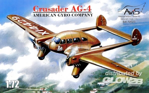 Crusader AG-4 American gyro c - Avis 1:72 Crusader AG-4 American gyro company