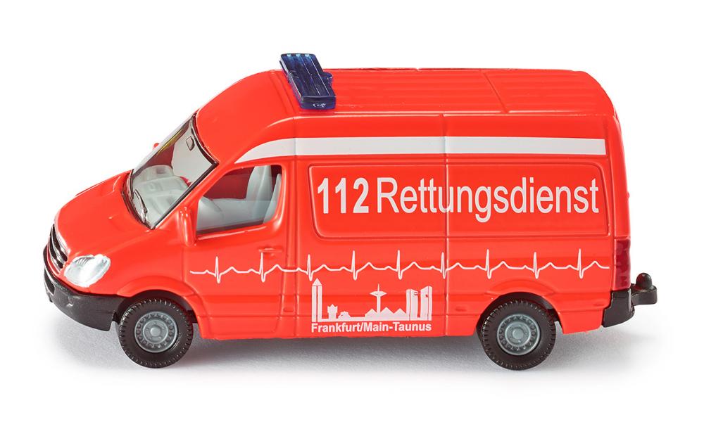 Siku Krankenwagen 8cm - Rettungsdienst