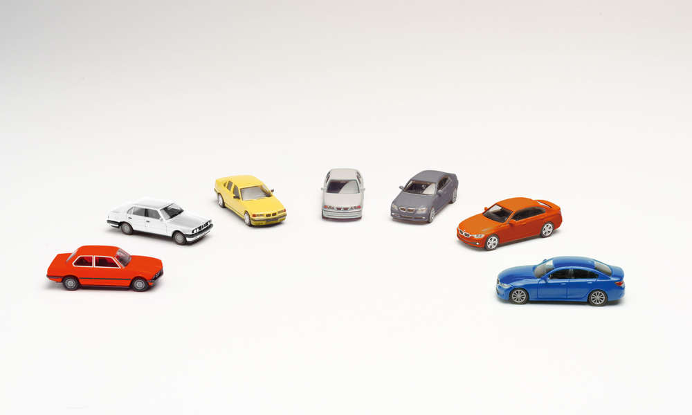 BMW 3er Modelle Set7