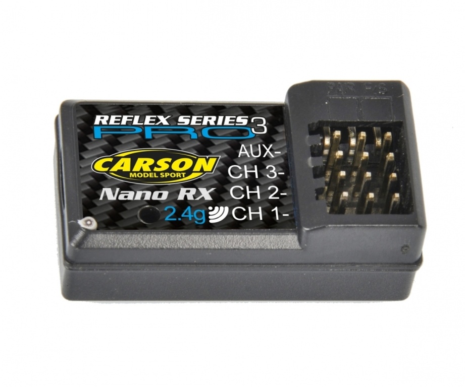 Empfäng. REFLEX Wheel Pro 3 N - Empfänger Reflex Pro 3 Nano 2.4G