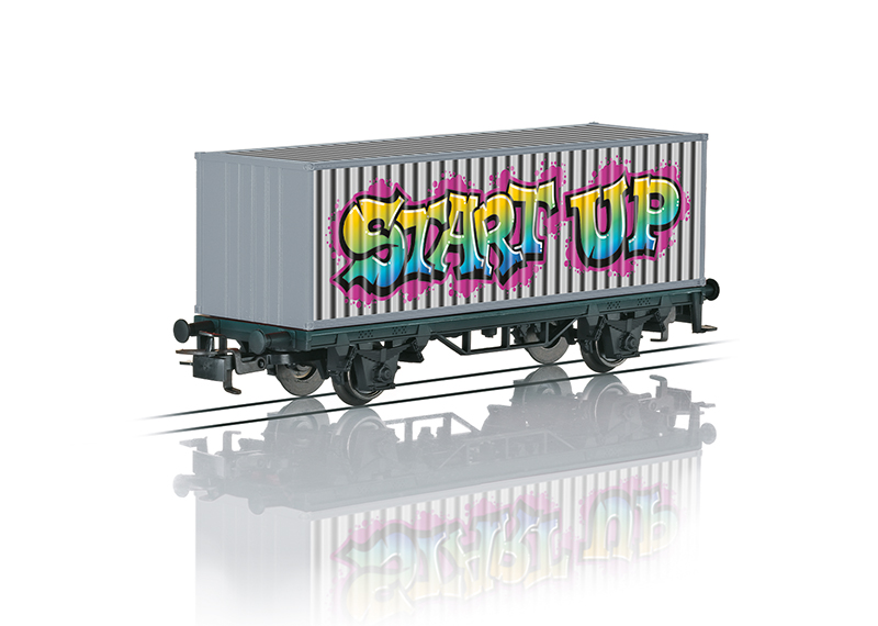 Containerwagen Graffiti - Märklin Start up - Containerwagen Graffiti
