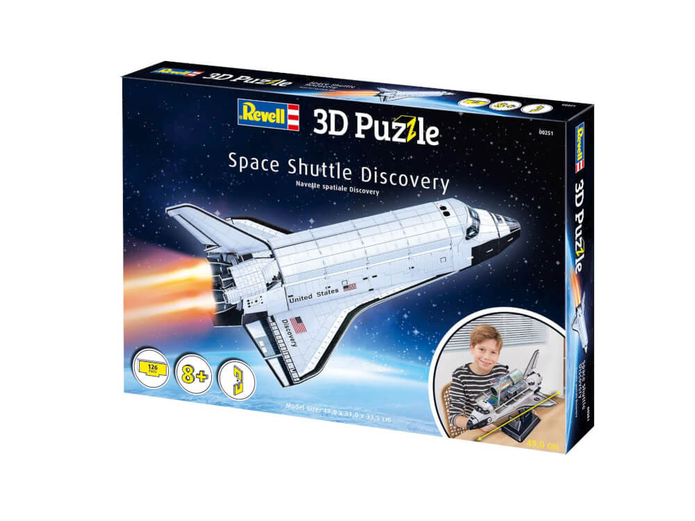 Space Shuttle 3 D Baus. - Space Shuttle Discovery