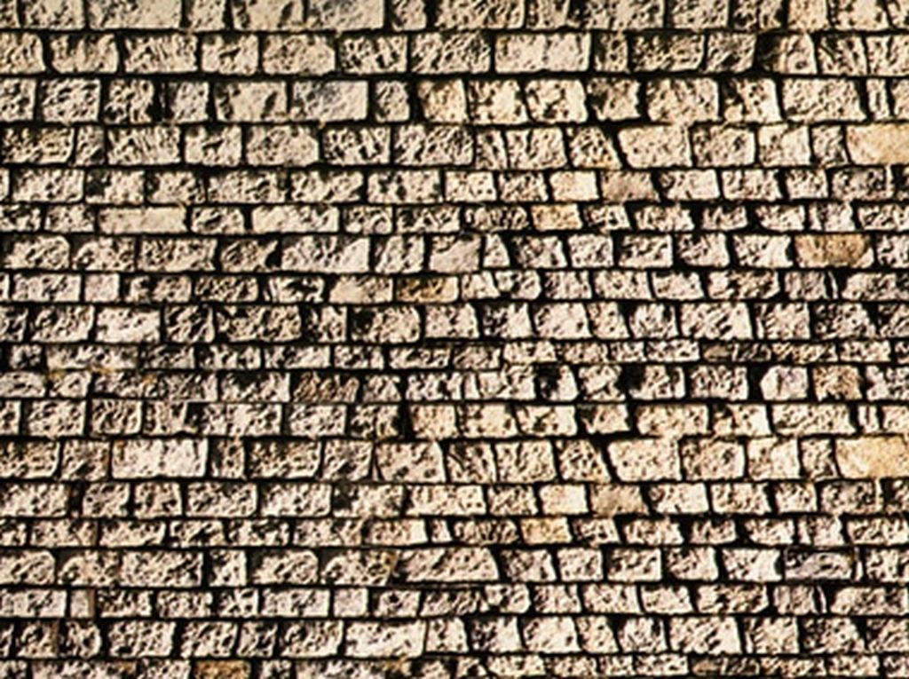 HO-TT Mauerplatte Quaderstein - Mauerplatten aus geprägtem KartonProduktvorteile:Realistisches Aus