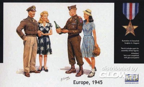 V-Day Europe 1945 - Master Box Ltd. 1:35 V-Day Europe 1945