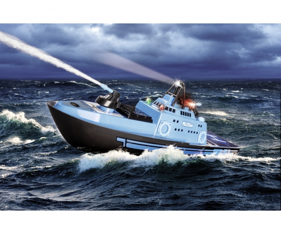 RC- Polizeiboot  2.4G 100% RT - RC- Polizeiboot  2.4G 100% RTR