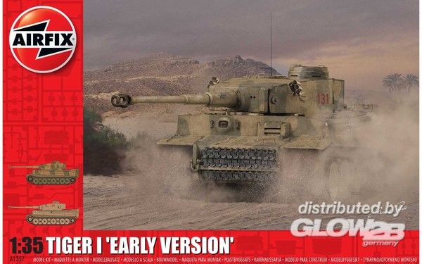 Tiger 1 Early Production Vers - Airfix 1:35 Tiger 1 Early Production Version