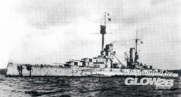 Kronprinz fullhull & waterlin - ICM 1:700 Kronprinz fullhull & waterline WWI German Battleship