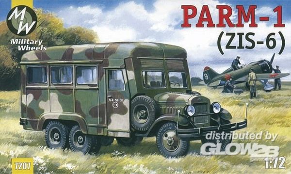 PARM-1(ZIS-6) - Military Wheels 1:72 PARM-1 + rubber wheels