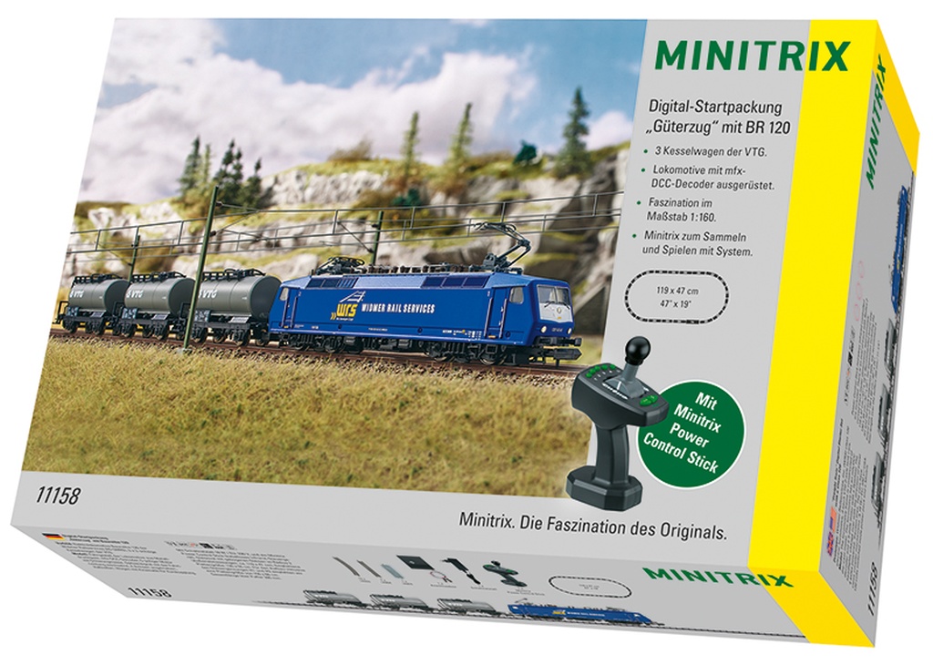 Dig.-Startpackung Güterzug - Digital-Startpackung Güterzug mit Baureihe 120