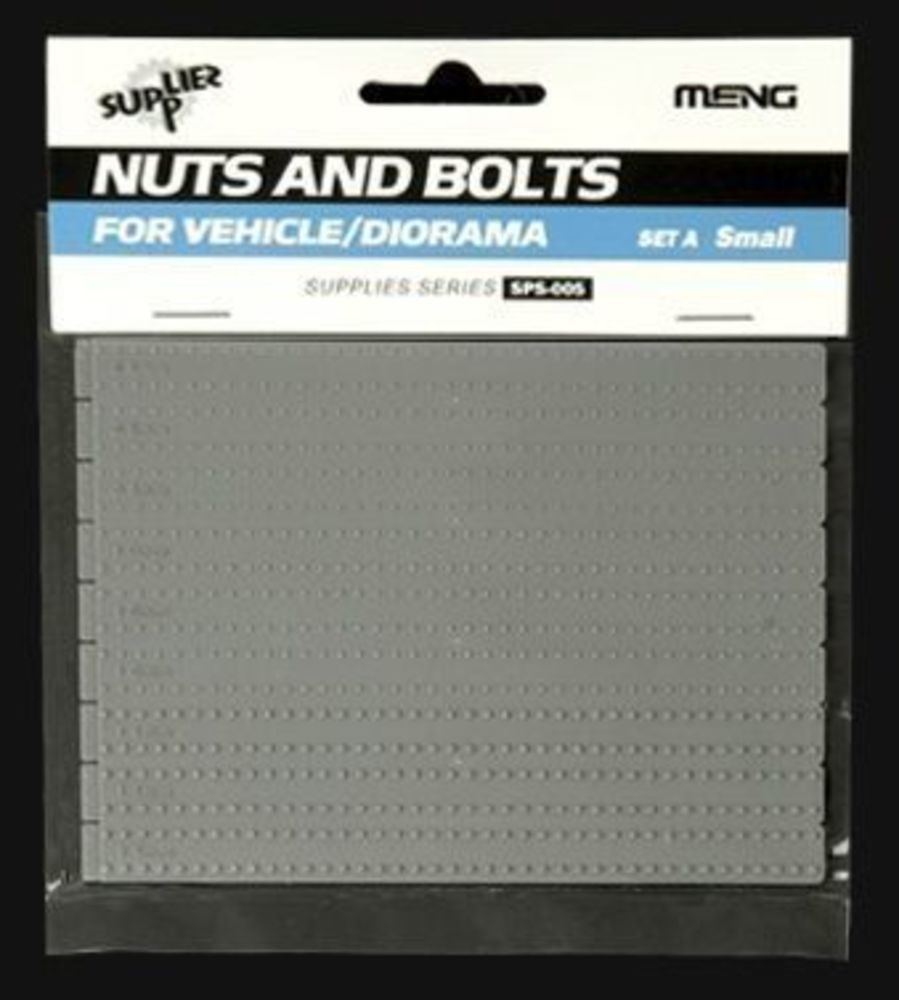 Nuts and Bolts SET A (small) - MENG-Model 1:35 Nuts and Bolts SET A (small)