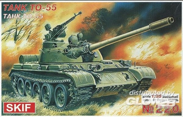 TO-55 Flamm-Panzer - Skif 1:35 TO-55 Flamm-Panzer