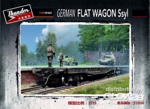 German Flat Wagon Ssyl - Thundermodels 1:35 German Flat Wagon Ssyl