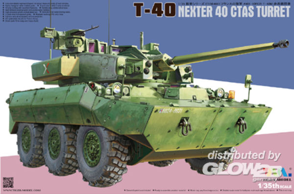 T-40 Nexter 40 CTAS Turret - Tigermodel 1:35 T-40 Nexter 40 CTAS Turret