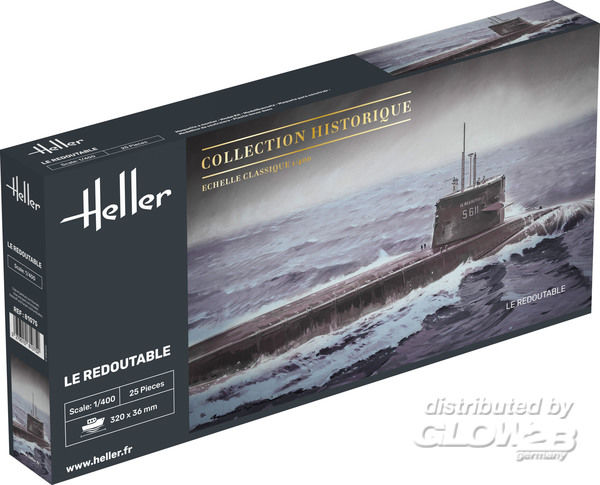 U-Boot S/M Redoutable - Heller 1:400 U-Boot S/M Redoutable
