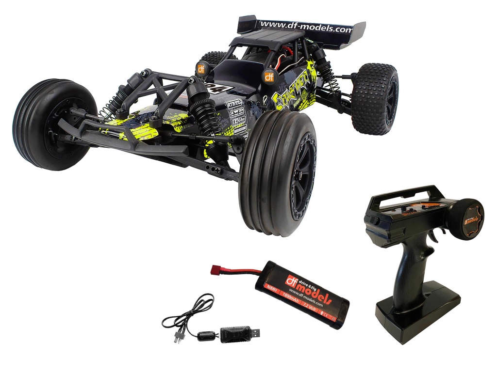Crusher Buggy V2 - RTR 2WD - Crusher Race Buggy V2 – 1:10 RTR 2WD | No.3140