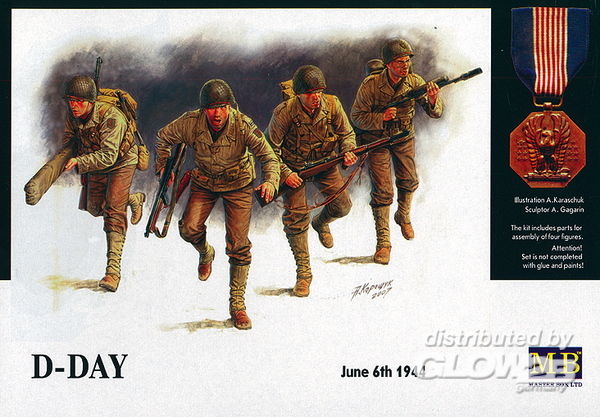 D-Day June 6th 1944 - Master Box Ltd. 1:35 D-Day June 6th 1944