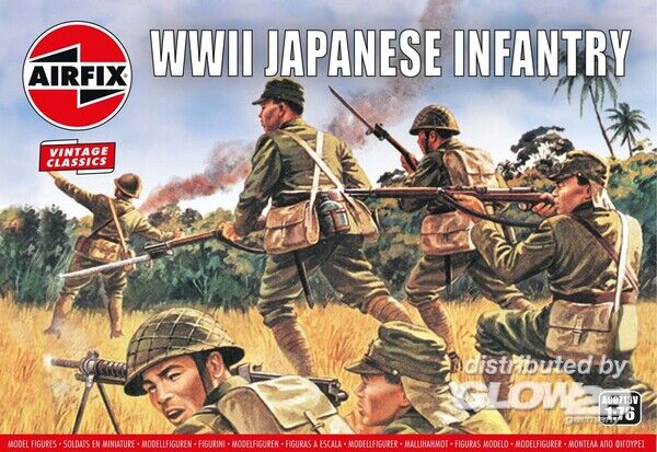 1/76 Japanische Infanterie - Airfix 1:76 Japanese Infantry
