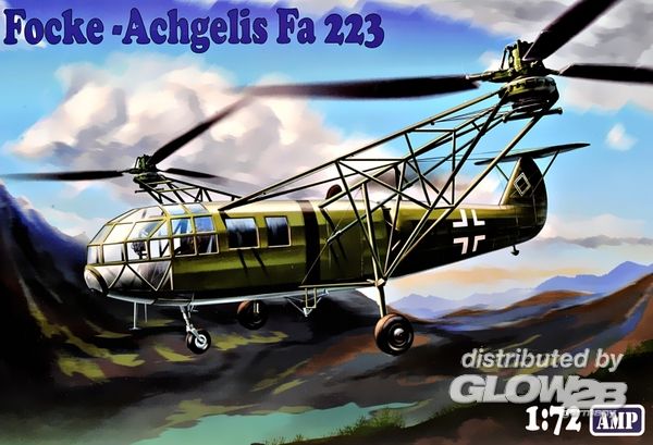 Focke - Achgelis Fa 223 - Micro Mir  AMP 1:72 Focke - Achgelis Fa 223